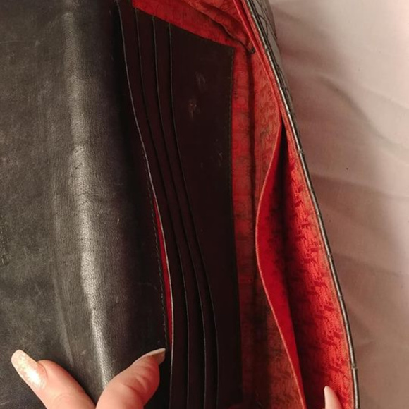 Christian Dior Clutch Black Cannage stitch leather - Picture 7 of 7